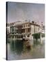 Venice, the Grand Canal, 1890-Robert Blum-Stretched Canvas