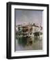 Venice, the Grand Canal, 1890-Robert Blum-Framed Giclee Print