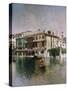 Venice, the Grand Canal, 1890-Robert Blum-Stretched Canvas