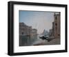 Venice, the Grand Canal, September 1892 (Oil on Canvas)-Emmanuel Lansyer-Framed Giclee Print