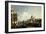 Venice, the Grand Canal: the Salute and Dogana from the Campo Sta Maria Zobenigo-Canaletto-Framed Premium Giclee Print