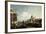 Venice, the Grand Canal: the Salute and Dogana from the Campo Sta Maria Zobenigo-Canaletto-Framed Giclee Print