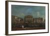 Venice, the Grand Canal with Palazzo Pesaro, 1755-1760-Francesco Guardi-Framed Giclee Print