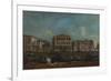 Venice, the Grand Canal with Palazzo Pesaro, 1755-1760-Francesco Guardi-Framed Giclee Print