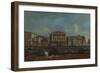 Venice, the Grand Canal with Palazzo Pesaro, 1755-1760-Francesco Guardi-Framed Giclee Print