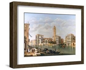 Venice, the Grand Canal-William James-Framed Art Print