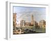 Venice, the Grand Canal-William James-Framed Art Print