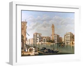 Venice, the Grand Canal-William James-Framed Art Print