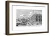 Venice: The Molo, 1735-Antonio Visentini-Framed Giclee Print