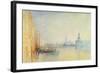 Venice, the Mouth of the Grand Canal, C.1840 (W/C on Paper)-J. M. W. Turner-Framed Giclee Print