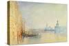 Venice, the Mouth of the Grand Canal, C.1840 (W/C on Paper)-J. M. W. Turner-Stretched Canvas