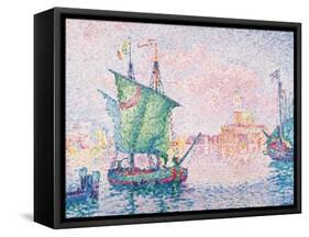 Venice, the Pink Cloud, 1909-Paul Signac-Framed Stretched Canvas