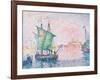 Venice, the Pink Cloud, 1909-Paul Signac-Framed Giclee Print