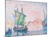 Venice, the Pink Cloud, 1909-Paul Signac-Mounted Giclee Print