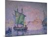 Venice, the Pink Cloud, 1909-Paul Signac-Mounted Giclee Print