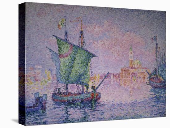 Venice, the Pink Cloud, 1909-Paul Signac-Stretched Canvas