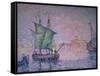 Venice, the Pink Cloud, 1909-Paul Signac-Framed Stretched Canvas