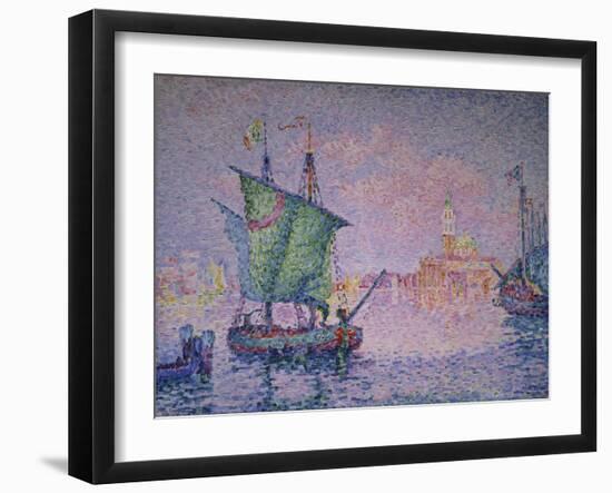 Venice, the Pink Cloud, 1909-Paul Signac-Framed Giclee Print