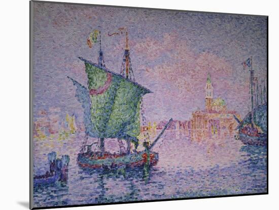 Venice, the Pink Cloud, 1909-Paul Signac-Mounted Giclee Print