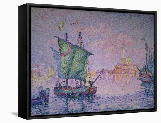 Venice, the Pink Cloud, 1909-Paul Signac-Framed Stretched Canvas