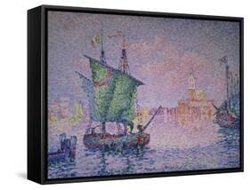 Venice, the Pink Cloud, 1909-Paul Signac-Framed Stretched Canvas