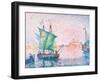 Venice, the Pink Cloud by Paul Signac-Fine Art-Framed Photographic Print