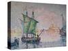 Venice-The Pink Cloud; Venise-Le Nuage Rose-Paul Signac-Stretched Canvas