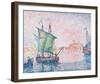 Venice, The Pink Cloud-Paul Signac-Framed Giclee Print