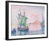 Venice, The Pink Cloud-Paul Signac-Framed Giclee Print