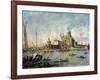 Venice, the Punta Della Dogana with Santa Maria Della Salute, circa 1770-Francesco Guardi-Framed Giclee Print