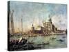 Venice, the Punta Della Dogana with Santa Maria Della Salute, circa 1770-Francesco Guardi-Stretched Canvas