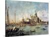 Venice, the Punta Della Dogana with Santa Maria Della Salute, circa 1770-Francesco Guardi-Stretched Canvas