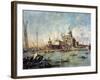 Venice, the Punta Della Dogana with Santa Maria Della Salute, circa 1770-Francesco Guardi-Framed Giclee Print