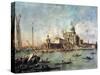 Venice, the Punta Della Dogana with Santa Maria Della Salute, circa 1770-Francesco Guardi-Stretched Canvas