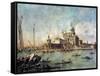 Venice, the Punta Della Dogana with Santa Maria Della Salute, circa 1770-Francesco Guardi-Framed Stretched Canvas