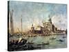 Venice, the Punta Della Dogana with Santa Maria Della Salute, circa 1770-Francesco Guardi-Stretched Canvas