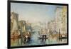 Venice: the Rialto, 1820-21-J. M. W. Turner-Framed Giclee Print