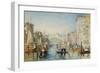 Venice: the Rialto, 1820-21-J. M. W. Turner-Framed Giclee Print