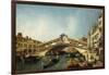 Venice, the Rialto Bridge from the South-Francesco Albotto-Framed Giclee Print