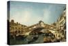 Venice, the Rialto Bridge from the South-Francesco Albotto-Stretched Canvas