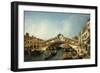 Venice, the Rialto Bridge from the South-Francesco Albotto-Framed Giclee Print