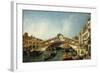 Venice, the Rialto Bridge from the South-Francesco Albotto-Framed Giclee Print