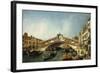 Venice, the Rialto Bridge from the South-Francesco Albotto-Framed Giclee Print