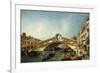 Venice, the Rialto Bridge from the South-Francesco Albotto-Framed Giclee Print