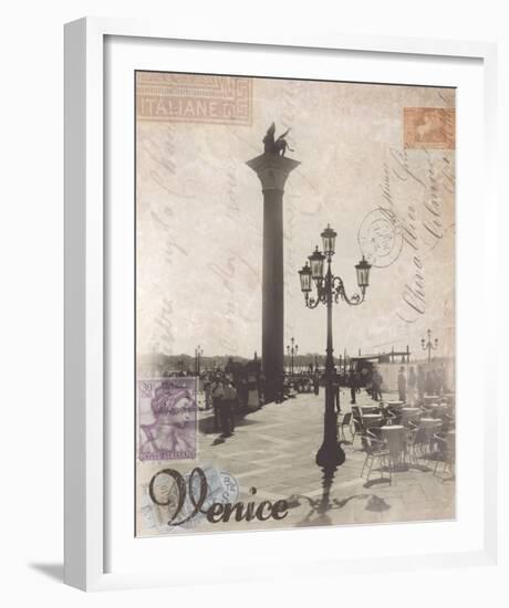 Venice Travelogue-Ben James-Framed Art Print