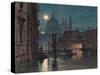 Venice under Moonlight, 1869-Caravaggio-Stretched Canvas