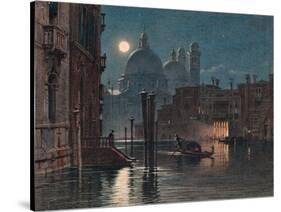 Venice under Moonlight, 1869-Caravaggio-Stretched Canvas