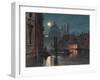 Venice under Moonlight, 1869-Caravaggio-Framed Premium Giclee Print