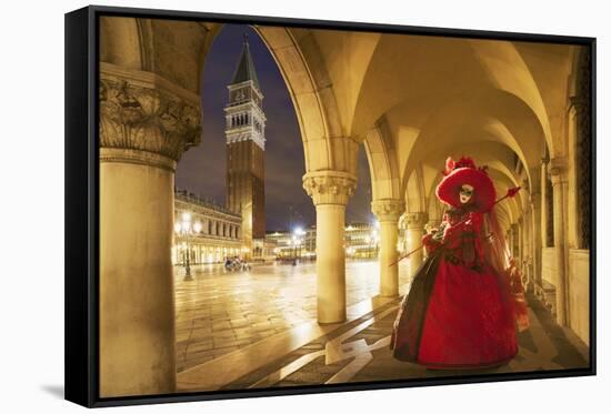 Venice, UNESCO World Heritage Site, Veneto, Italy, Europe-Angelo Cavalli-Framed Stretched Canvas