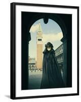 Venice, UNESCO World Heritage Site, Veneto, Italy, Europe-Angelo Cavalli-Framed Photographic Print